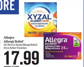 Mariano's Allegra Allergy Relief offer
