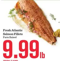 Mariano's Fresh Atlantic Salmon Fillets offer