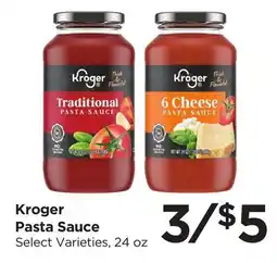 Food 4 Less Kroger Pasta Sauce offer