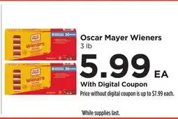 Food 4 Less Oscar Mayer Wieners offer