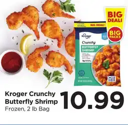 Food 4 Less Kroger Crunchy Butterfly Shrimp offer