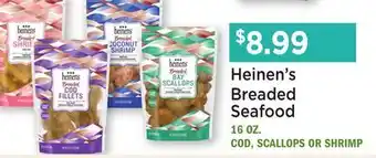 Heinen's Heinen's Breaded Seafood offer