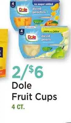 Heinen's Dole Fruit Cups offer