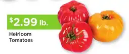 Heinen's Heirloom Tomatoes offer