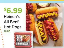 Heinen's Heinen's All Beef Hot Dogs offer