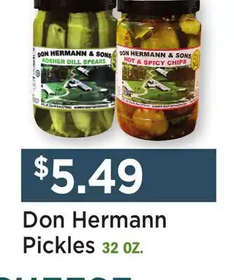 Heinen's Don Hermann Pickles offer