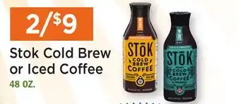 Heinen's Stok Cold Brew or Iced Coffee offer