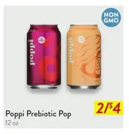 Fresh Thyme Poppi Prebiotic Pop offer