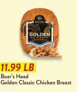 Fresh Thyme Boar's Head Golden Classic Chicken Breast offer