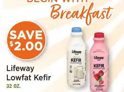 Heinen's Lifeway Lowfat Kefir offer