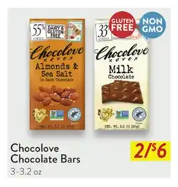 Fresh Thyme Chocolove Chocolate Bars offer
