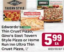 Tony’s Fresh Market Edwardo's Thin Crust Pizza, Gino's East Tavern Style Pizza or Home Run Inn Ultra Thin Crust Pizza offer