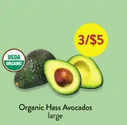 Fresh Thyme Organic Hass Avocados offer