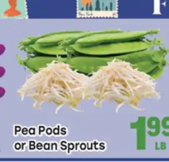 Tony’s Fresh Market Pea Pods or Bean Sprouts offer