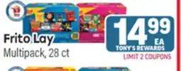 Tony’s Fresh Market Frito Lay Multipack offer
