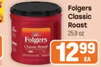 Tony’s Fresh Market Folgers Classic Roast offer