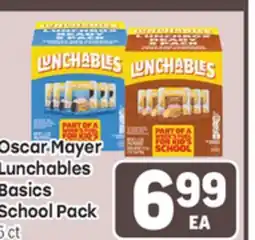 Tony’s Fresh Market Oscar Mayer Lunchables Basics School Pack offer