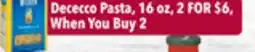 Tony’s Fresh Market Dececco Pasta offer