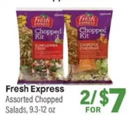 Tony’s Fresh Market Fresh Express Assorted Chopped Salads offer