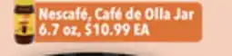 Tony’s Fresh Market Nescafé, Café de Olla Jar offer