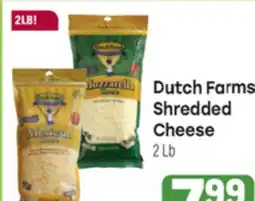 Tony’s Fresh Market Dutch Farms Shredded Cheese offer