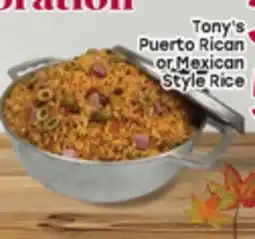 Tony’s Fresh Market Tony's Puerto Rican or Mexican Style Rice offer