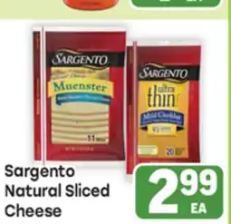 Tony’s Fresh Market Sargento Natural Sliced Cheese offer