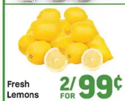 Tony’s Fresh Market Fresh Lemons offer