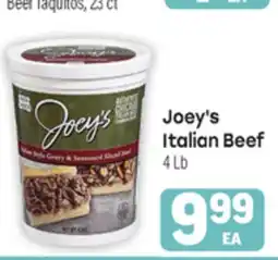Tony’s Fresh Market Joey's Italian Beef offer
