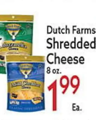 World Fresh Market Dutch Farms Shredded Cheese offer