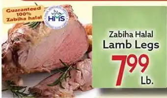 World Fresh Market Zabiha Halal Lamb Legs offer