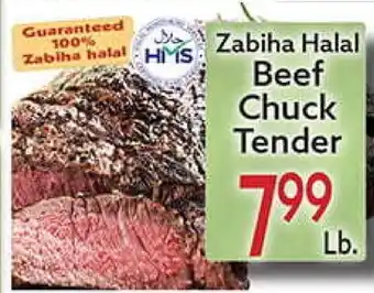World Fresh Market Zabiha Halal Beef Chuck Tender offer