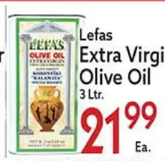 World Fresh Market Lefas Extra Virgin Olive Oil offer
