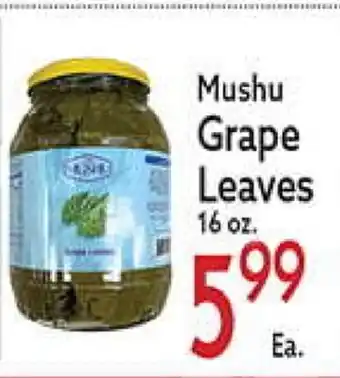 World Fresh Market Mushu Grape Leaves offer