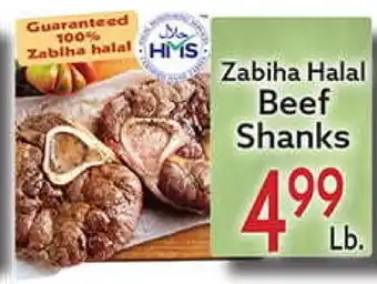 World Fresh Market Zabiha Halal Beef Shanks offer