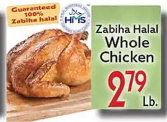 World Fresh Market Zabiha Halal Whole Chicken offer