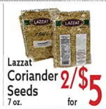 World Fresh Market Lazzat Coriander Seeds offer