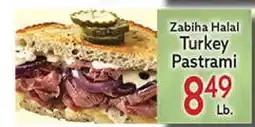 World Fresh Market Zabiha Halal Turkey Pastrami offer