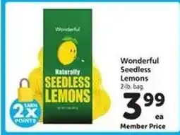 Safeway Wonderful Seedless Lemons offer
