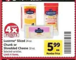 Safeway Lucerne Cheese offer