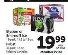 Safeway Elysian or Smirnoff Ice offer