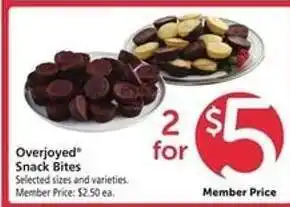 Safeway Overjoyed Snack Bites offer