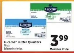Safeway Lucerne Butter Quarters offer