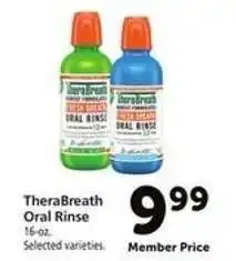 Safeway Therabreath Oral Rinse offer