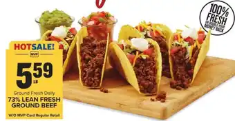 Food Lion 73% Lean Fresh Ground Beef offer