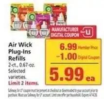 Safeway Air Wick Plug-Ins Refills offer