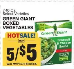 Food Lion Green Giant Boxed Vegetables offer