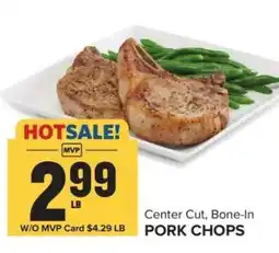 Food Lion Pork Chops offer