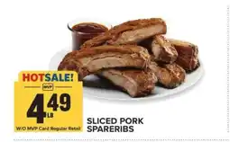 Food Lion Sliced Pork Spareribs offer