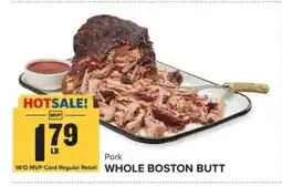 Food Lion Pork Whole Boston Butt offer